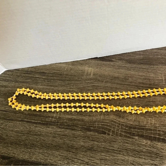 Vtg  Long Beaded Necklace - Picture 7 of 8